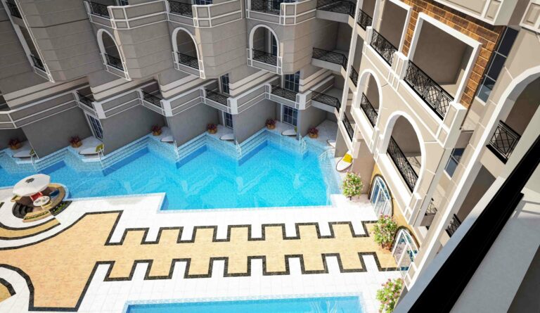 2 Bedroom Unfurnished Apartment Juliana Resort Hurghada 2nd Floor